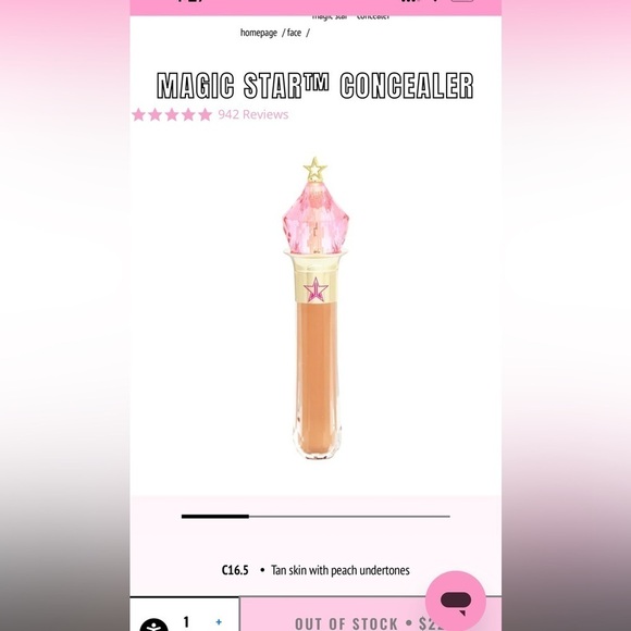 NEW in the BOX JEFFREE STAR MAGIC STAR Concealer - Picture 8 of 9